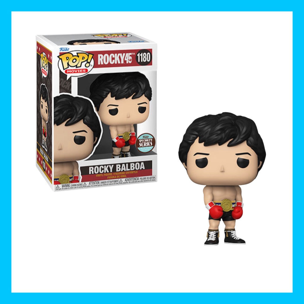 POP! Movies: Rocky 45th- Rocky w/Gold Belt (SS), #1180, (Condition 7.5/10)