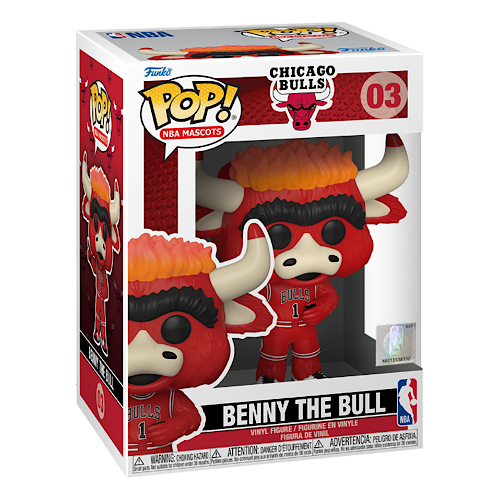 Pop! NBA: Mascots - Benny the Bull, #03