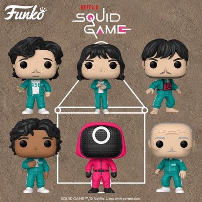 Pop! Television -  Squid Game Set and Singles