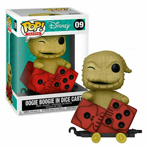 Funko POP! Oogie Boogie in Dice Cart #09 The Nightmare Before Christmas JUL