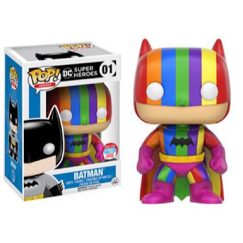 Batman (Rainbow), 2016 NYCC Limited Edition, #01, (Condition 8/10)