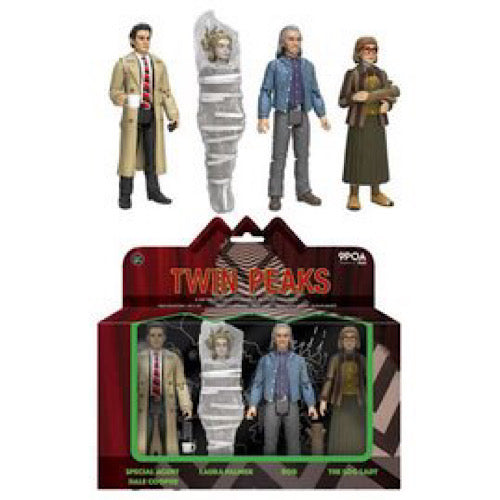 Twin Peaks (4-Pack)(small, 3-3/4"), Funko Articulated Action Figures