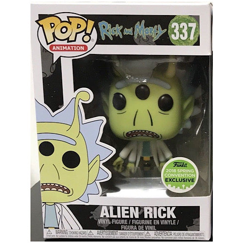 Alien Rick, 2018 Spring Convention Exclusive, #337, (Condition 8/10)