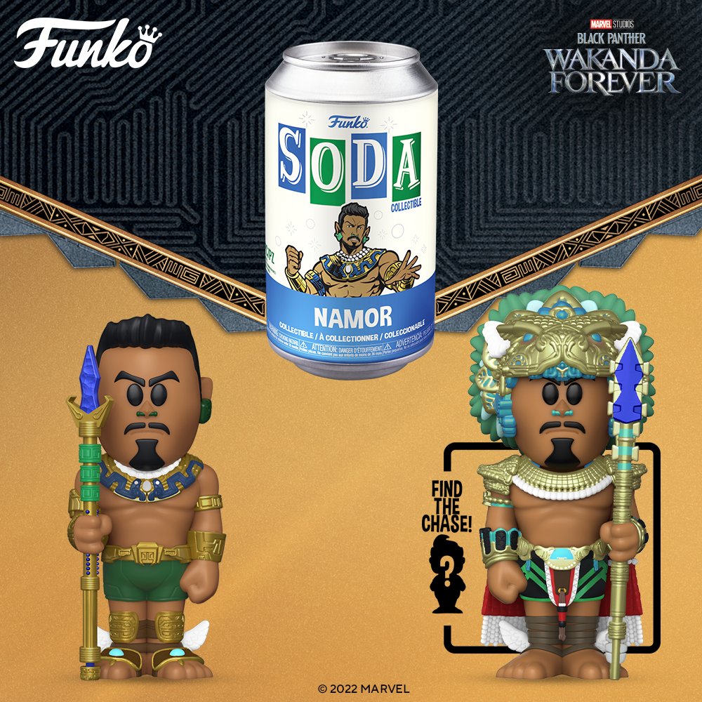 Vinyl SODA: Black Panther Wakanda Forever - Namor with Chance at CHASE