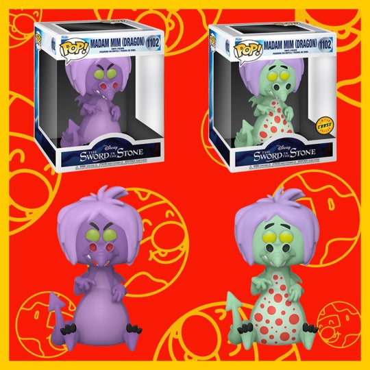 Pop! Disney (6") - The Sword in the Stone Madam Mim as Dragon with CHANCE at Chase