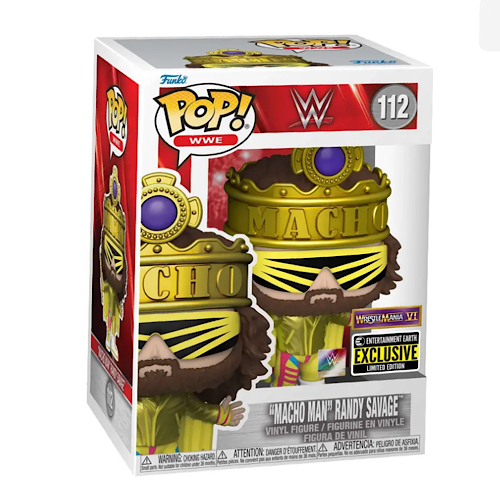 "Macho Man" Randy Savage, EE Exclusive, #112, (Condition 8/10)