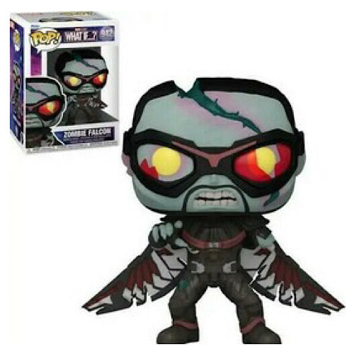 Pop! Marvel - What If...? - Zombie Falcon, #942, (Condition 7/10)