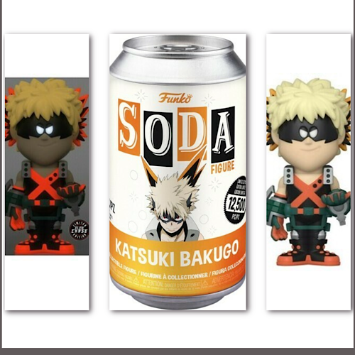 Vinyl SODA: My Hero Academia- Katsuki Bakugo w/chance at Glow Chase