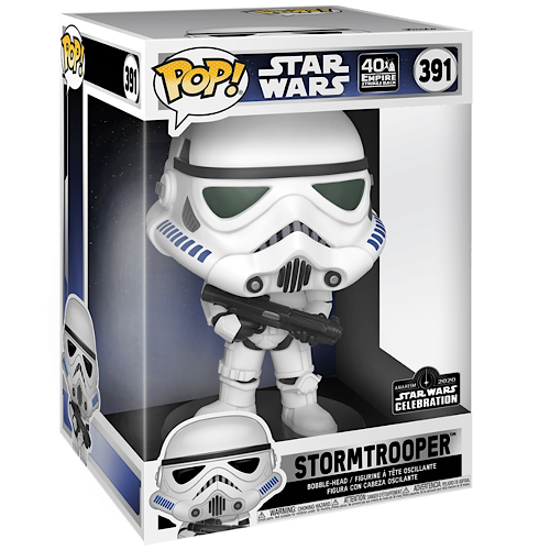 Stormtrooper, 10-Inch, 2020 Galactic Convention Exclusive, #391, (Condition 7/10)