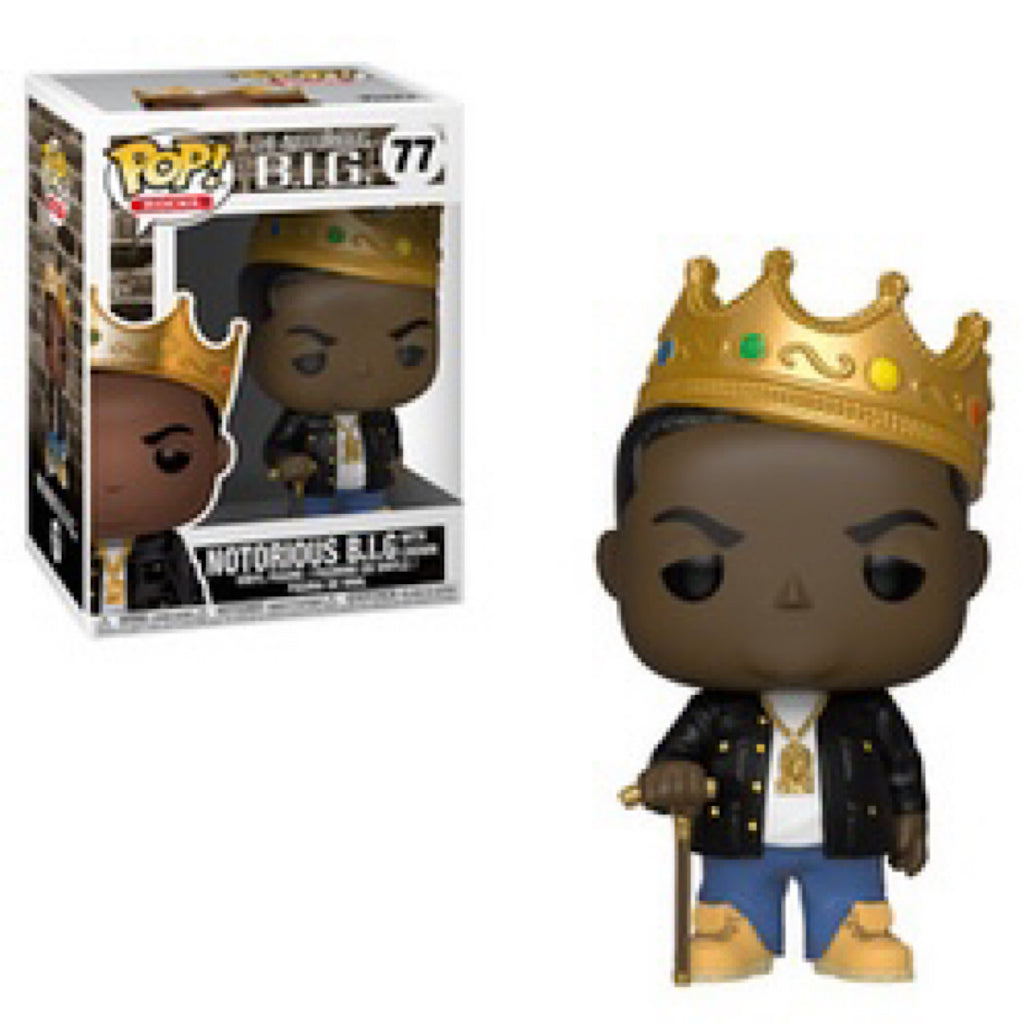 Notorious B.I.G. with Crown, #77, OUT OF BOX