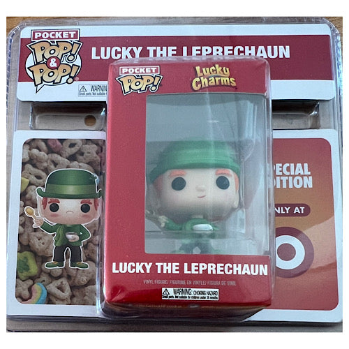 Pocket Pop! Lucky The Leprechaun, Target Exclusive,  (Condition 8/10)