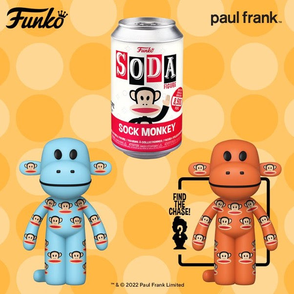 Vinyl SODA: Paul Frank - Sock Monkey w/Chance at Chase