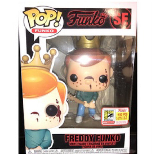 Freddy Funko, Steve Harrington, w/Bat, 2018 SDCC Exclusive, LE450, (Condition 8/10)