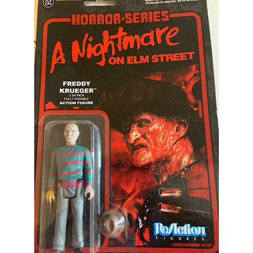 Freddy Krueger, Funko ReAction Figure 3-3/4", A Nightmare on Elm Street, (Unopened)