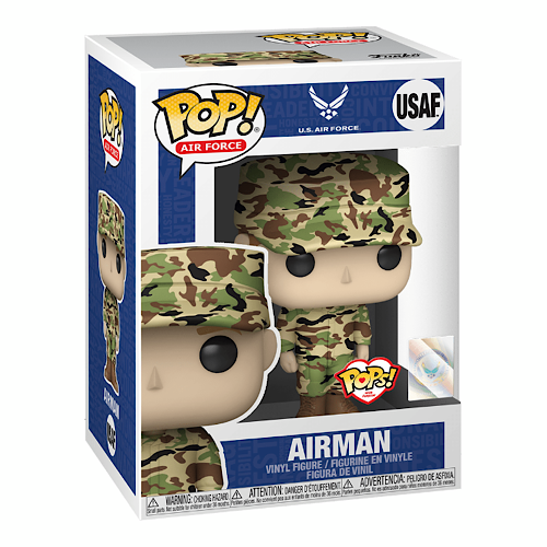 Pops! with Purpose - U.S. Air Force - Airman, Male 1, Camo Uniform