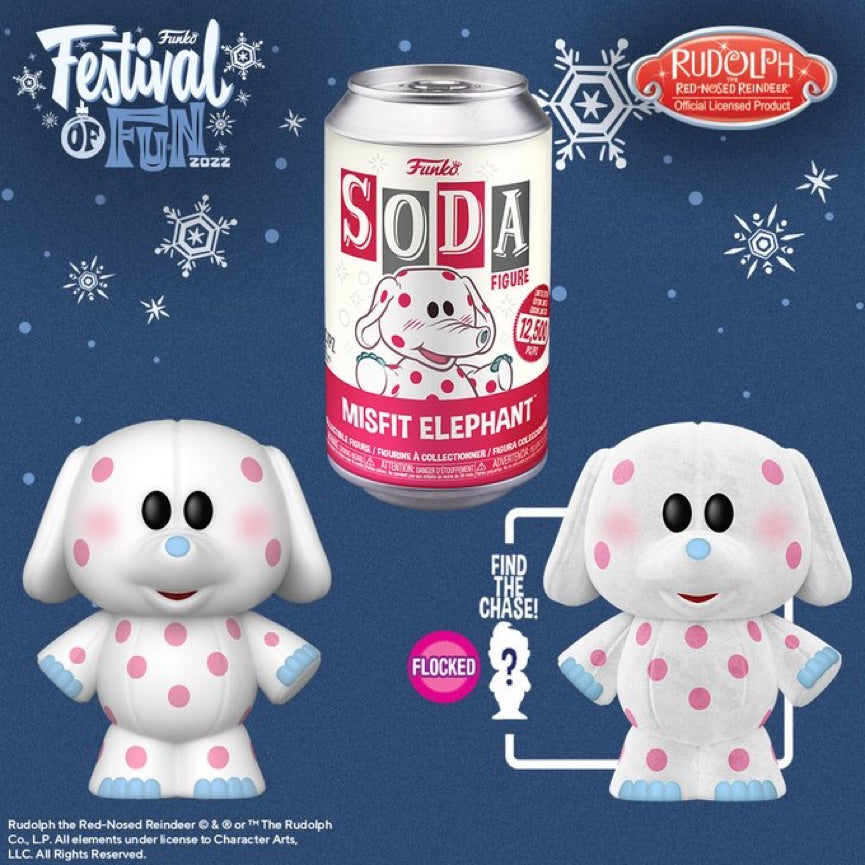 Vinyl SODA: Rudolph - Misfit Elephant w/Chance at Chase