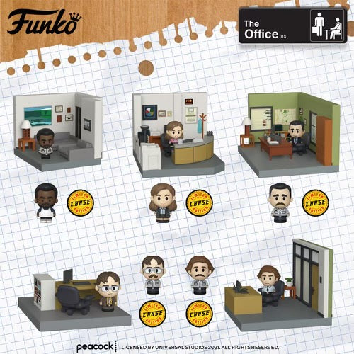 Funko Mini Moments: The Office Singles with Chance at Chase