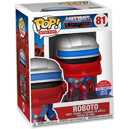 Roboto, Toy Tokyo Virtual Funkon 2021 LE, #81, (Condition 6.5/10)