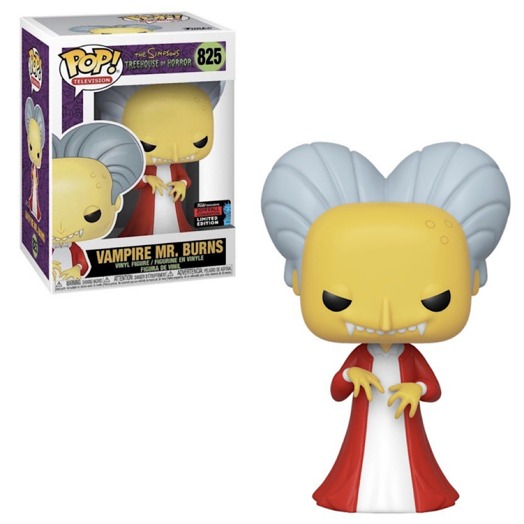 Vampire Mr. Burns, 2019 Fall Convention LE, #825, (Condition 7/10)