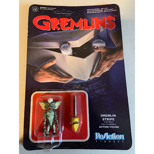 Gremlin Stripe, Funko ReAction Figure, Gremlins, (Unopened)