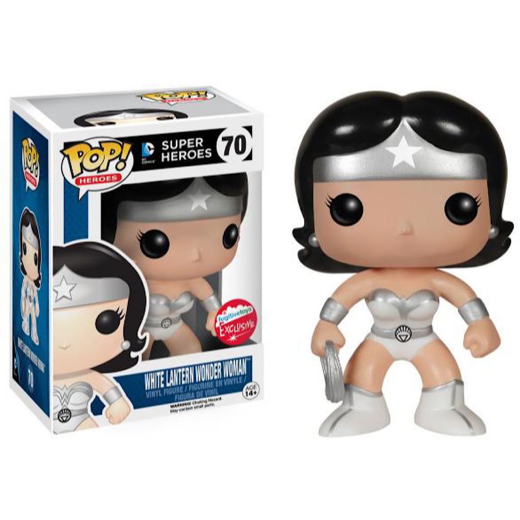 White Lantern Wonder Woman, Fugitive Toys Exclusive, #70, (Condition 7/10)