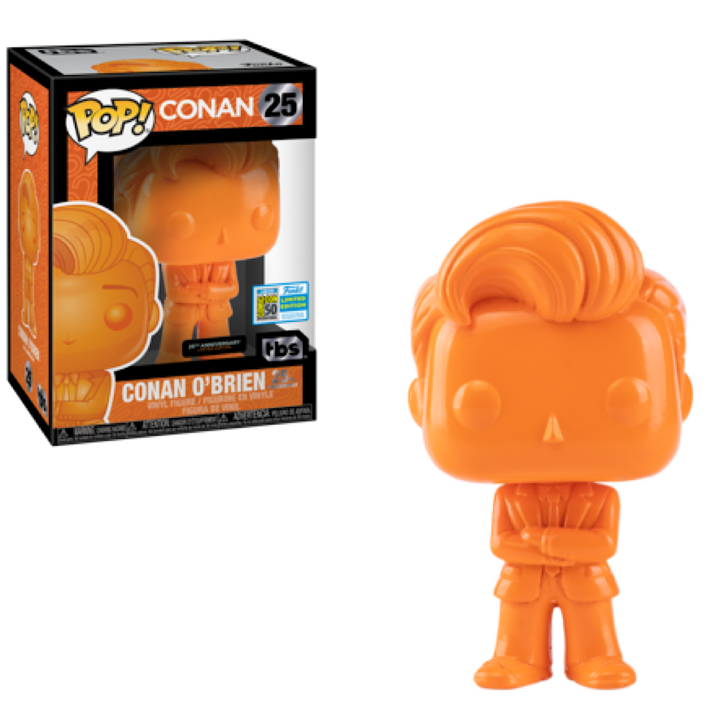 Conan O'Brien (Orange), 2019 SDCC Exclusive, 25th Anniversary Limited Edition, #25, (Condition 6.5/10)