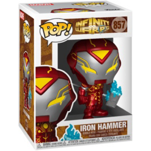 POP! Marvel: Infinity Warps - Iron Hammer, #857, (Condition 8/10)