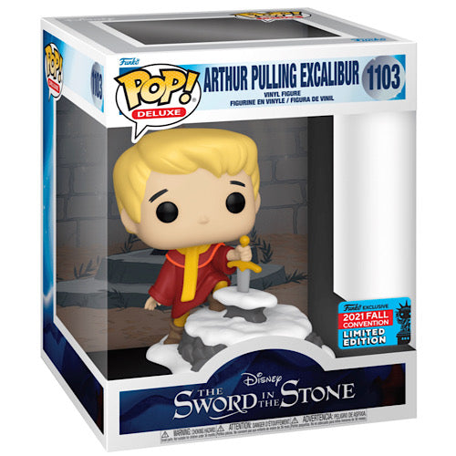 Arthur Pulling Excalibur, 2021 Fall Convention, #1103, (Condition 8/10)
