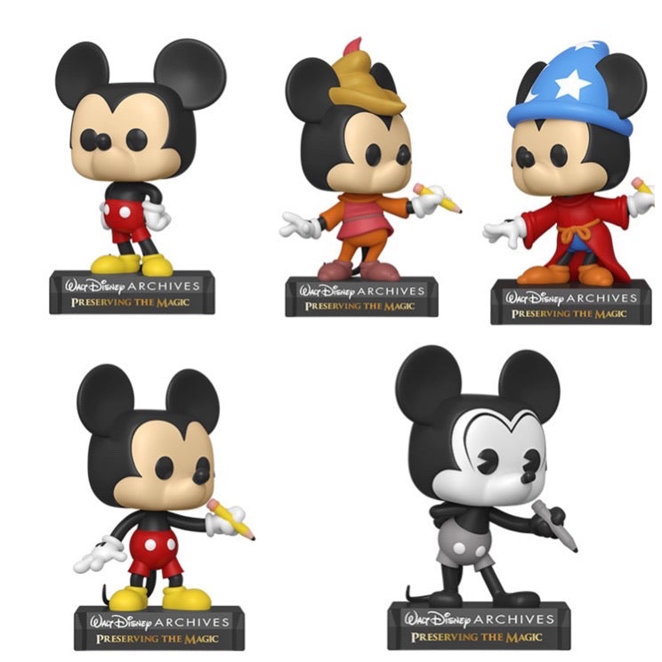 Disney Archives Mickey Set