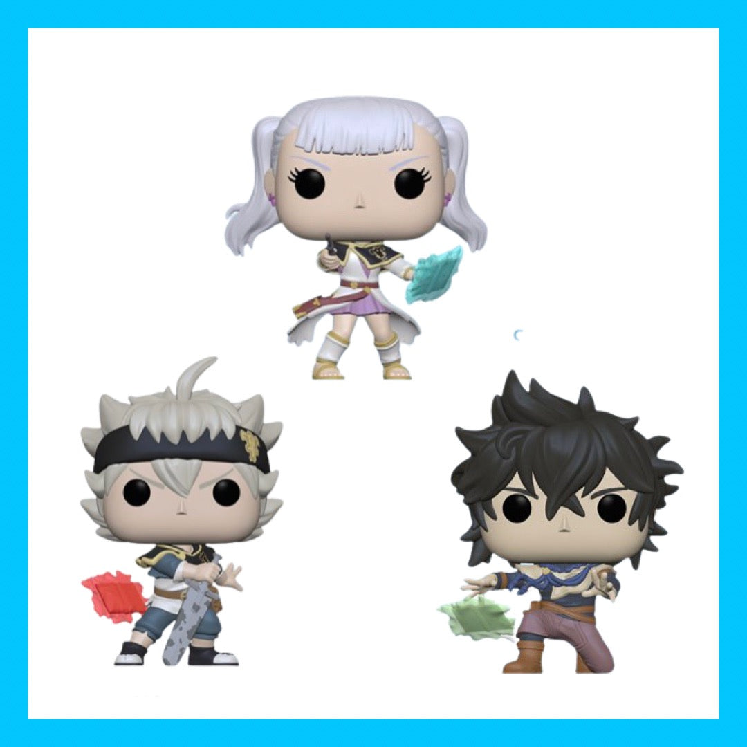 POP! Animation: Black Clover Set and Singles – Smeye World