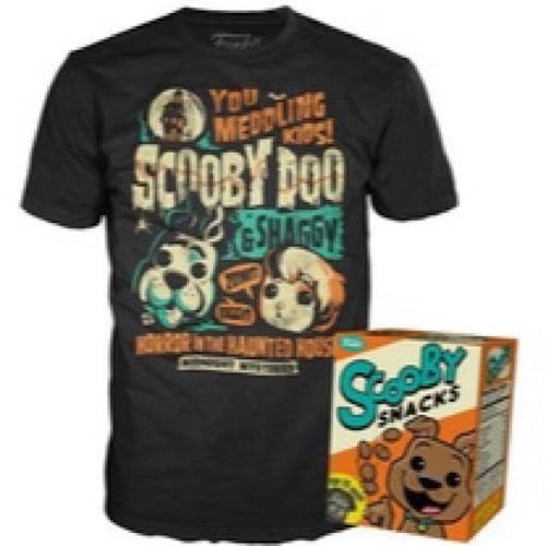 Pop! Tee, Scooby Snacks & Tee, Saturday Morning Cartoons Exclusive, LE500, Size 2X