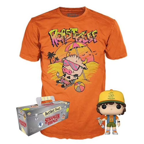 Stranger Things, Dustin's Tool Box, Pop and Tee, Size XL