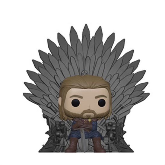 Pop! Deluxe- Game of Thrones: Iron Anniversary Ned on the Throne