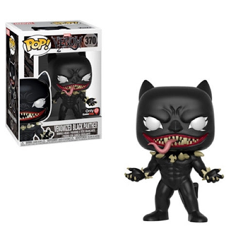 Venomized Black Panther, Gamestop Exclusive, #370 (Condition 7.5/10)