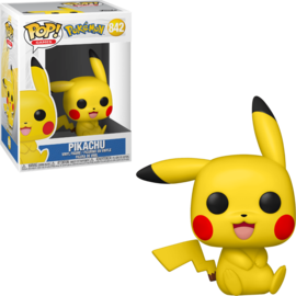 Pop! Games: Pokemon S7 - Pikachu, #842, (Condition 9/10)