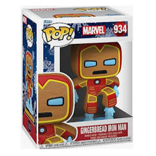 POP! Marvel: Holiday -Gingerbread Iron Man, #934