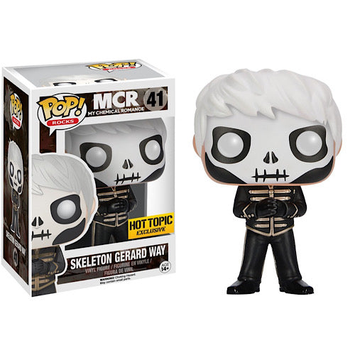 Skeleton Gerard Way, Hot Topic Exclusive, #41, (Condition 7/10) – Smeye ...