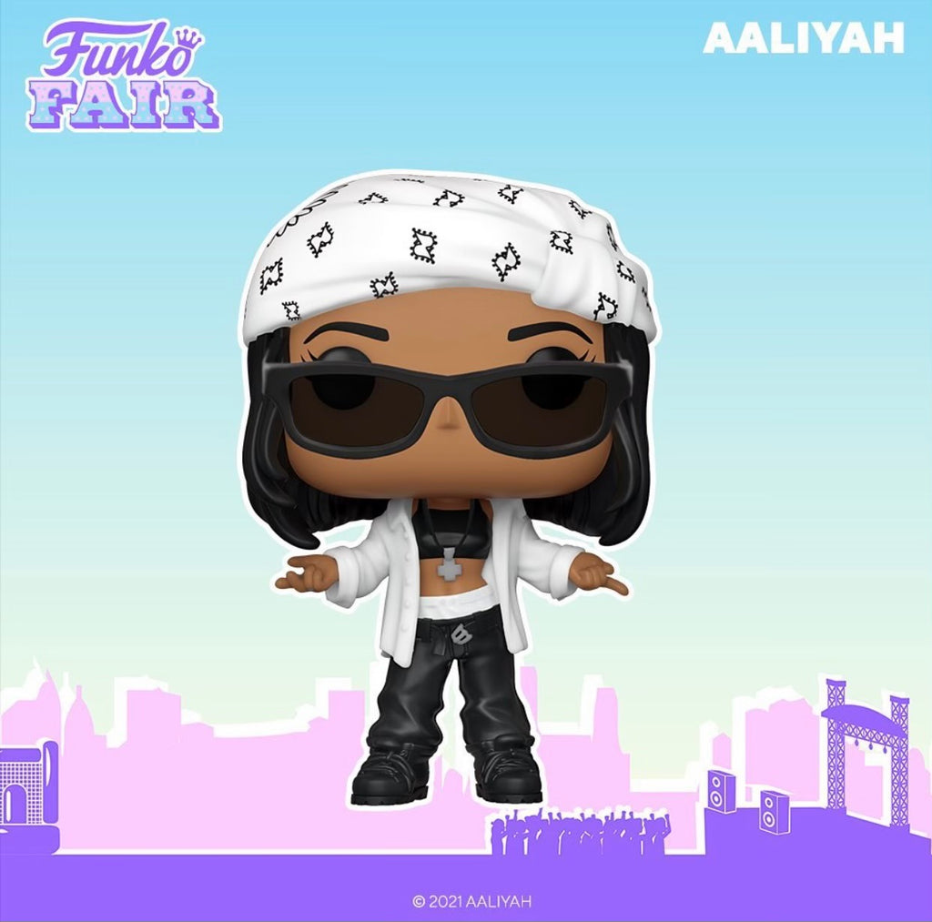 POP! Rocks: Aaliyah, #209, New Funko Pop, (Condition 9/10)