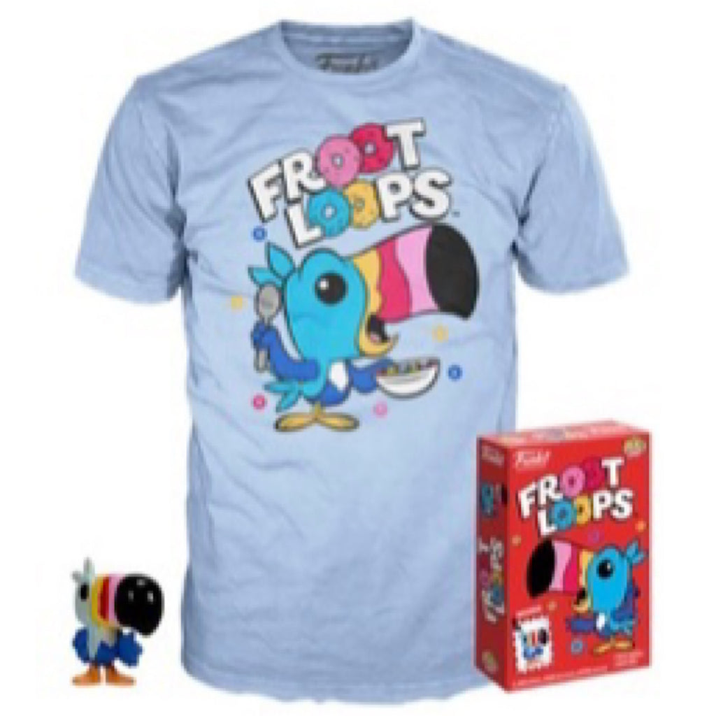 Toucan Sam/Froot Loops Pocket Pop! and Tee Shirt, Size 2 XL