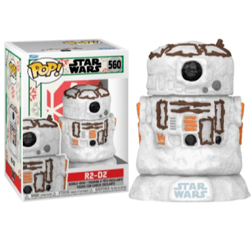 Pop! Star Wars: Holiday - R2-D2, Snowman, #560, (Condition 7/10)