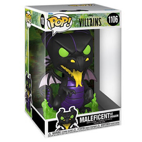 POP! Jumbo: Villains- Maleficent Dragon, 10 Inch