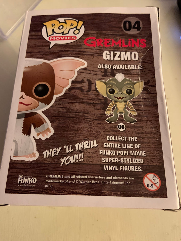 Gizmo, Flocked, 2011 SDCC, LE180, #04, (Condition 6/10)