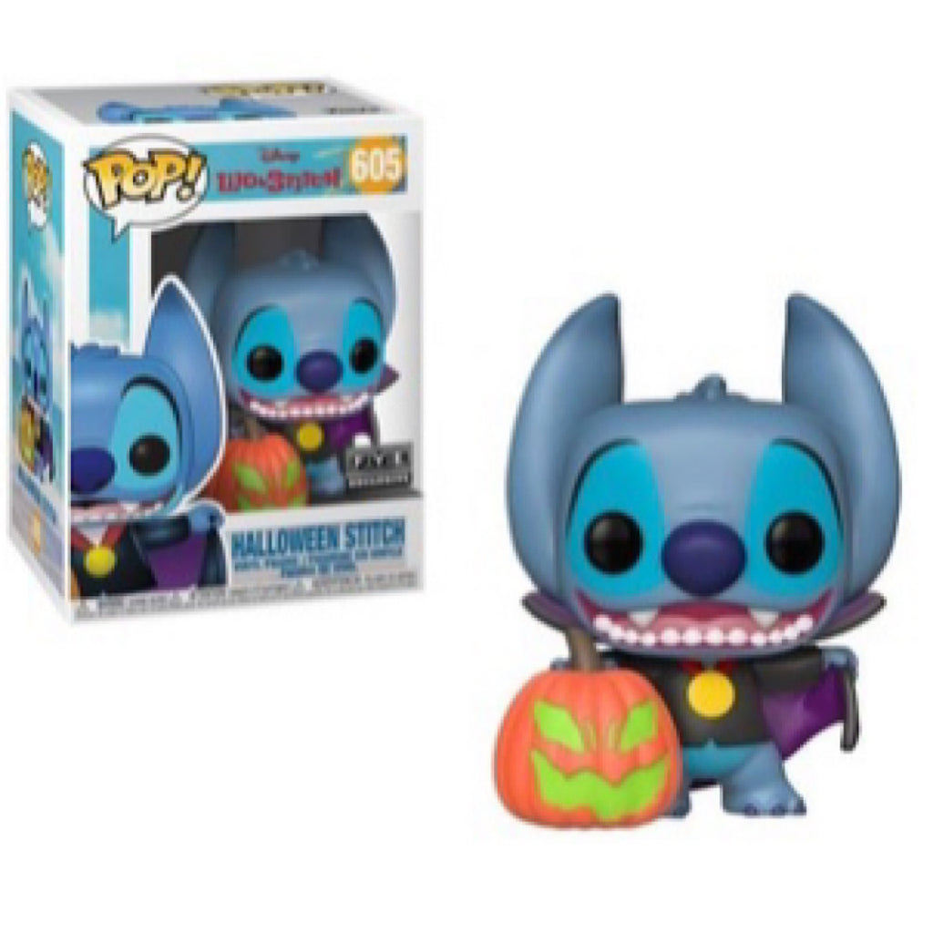 Halloween Stitch, FYE Exclusive, #605, (Condition 8/10)