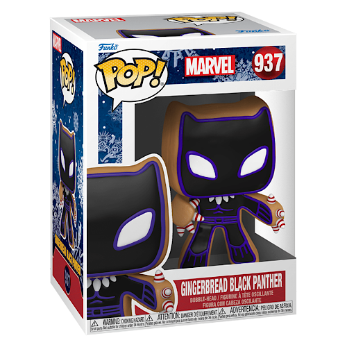 POP! Marvel: Holiday - Gingerbread Black Panther, #937