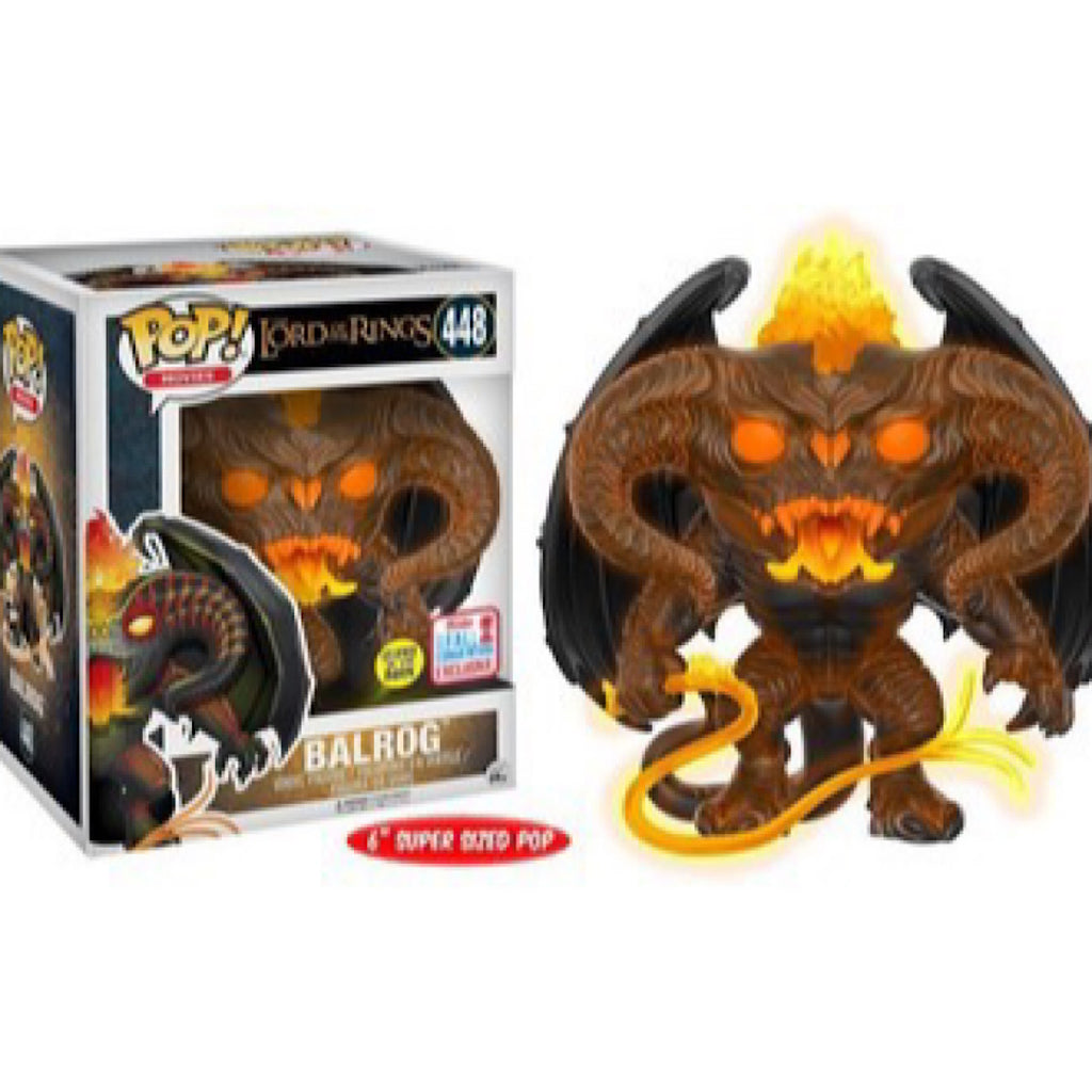 Balrog, Glow, 6-Inch, 2017 Fall Convention Exclusive, #448, (Condition 7/10)
