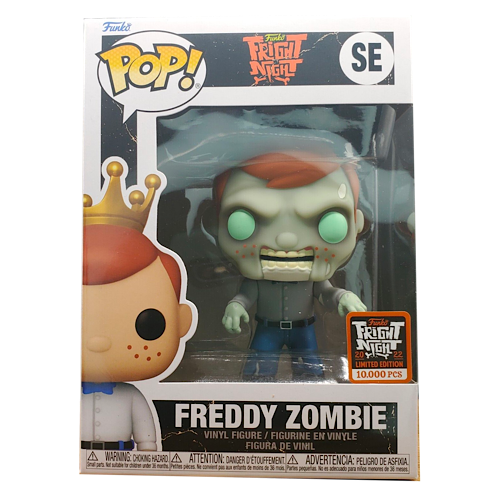 Freddy Zombie, 2022 Funko Fright Night, LE10,000, #SE, (Condition 8/10)