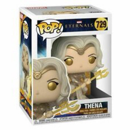 Pop! Marvel: Eternals - Thena, #729, (Condition 6.5/10)