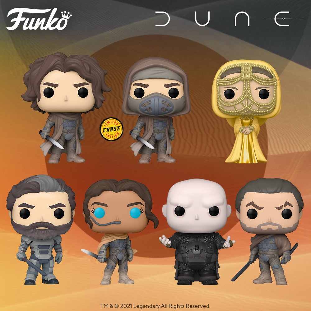 Pop! Movies - Dune Set with Chase