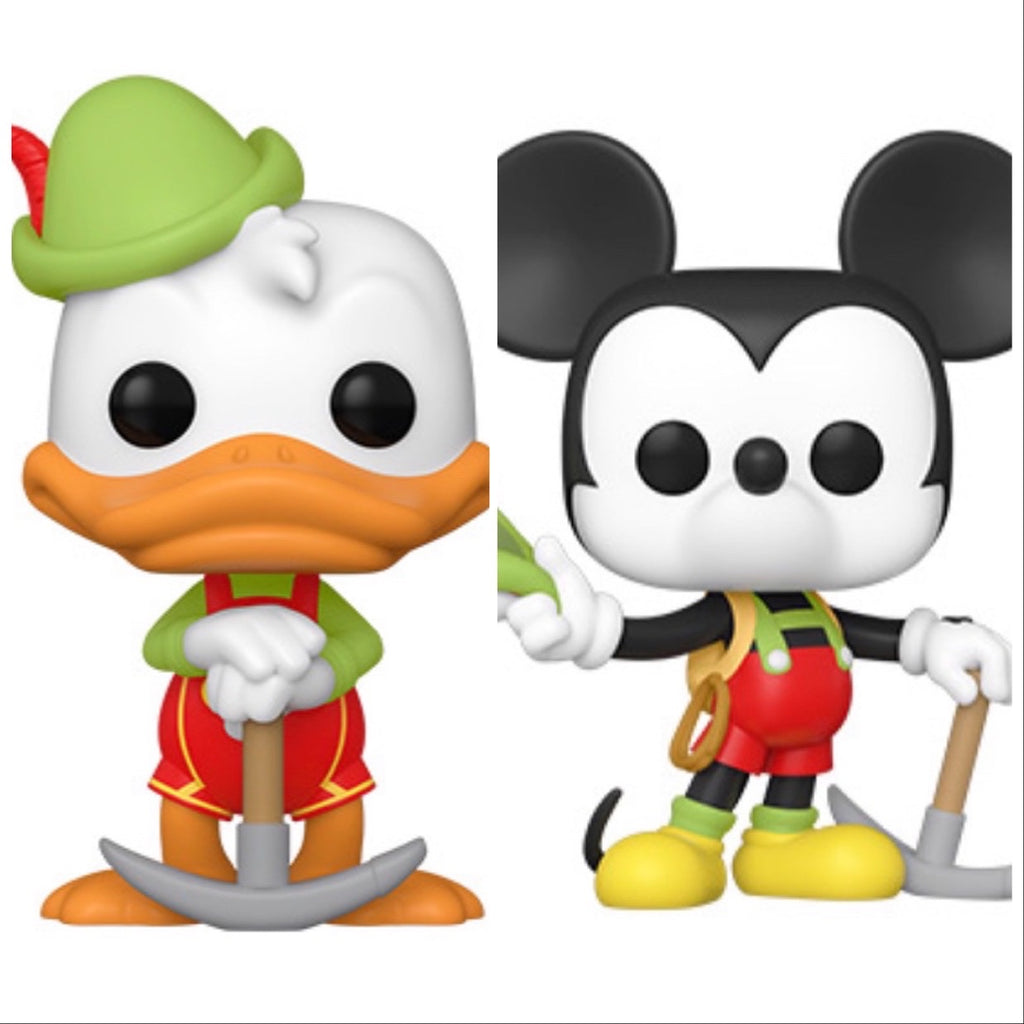 Mickey and Donald Lederhosen Set