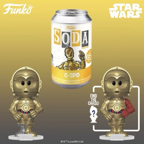 Vinyl SODA: STAR WARS™ - C3PO w/Chance at Chase